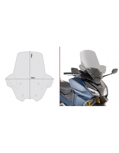 PARABRISAS GIVI P/KITAO HONDA.FORZA.750 2021