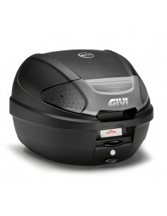 MALETA GIVI MONOLOCK 30 LITROS NEGRO CON CATADIOPTRICOS AHUMADOS