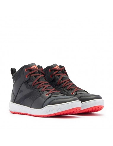 ZAPATILLA DAINESE SUBURB D-WP BLACK/WHITE/RED-LAVA