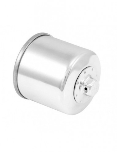 FILTRO DE ACEITE CROMADO K&N FKN138C