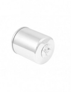 FILTRO DE ACEITE CROMADO K&N FKN174C