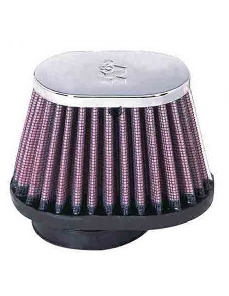 FILTRO DE AIRE UNIVERSAL CROMADO K&N FRC1820