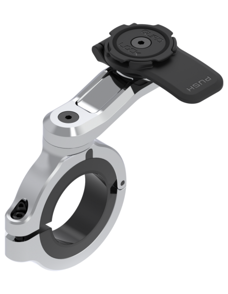 SOPORTE SMARTPHONE MANILLAR QUAD LOCK PRO CHROME