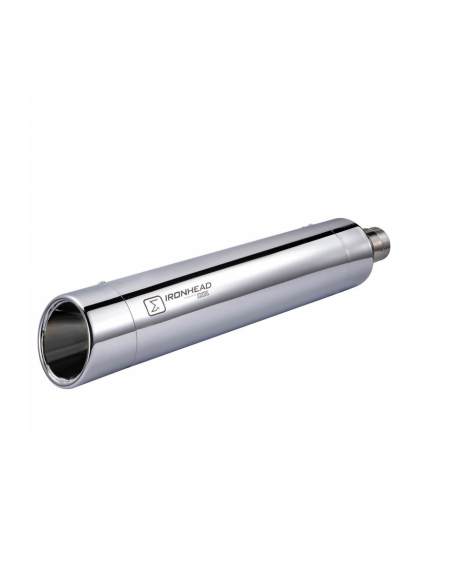 ESCAPE IXIL SLIP ON (LEFT MUFFLER) - IRONHEAD ROUND CHROME