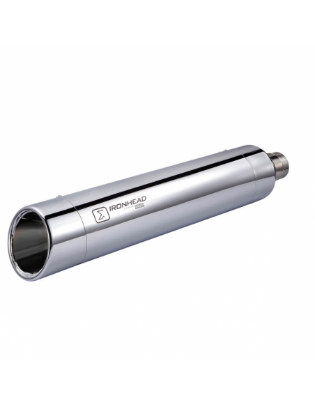ESCAPE IXIL SLIP ON (LEFT MUFFLER) - IRONHEAD ROUND CHROME