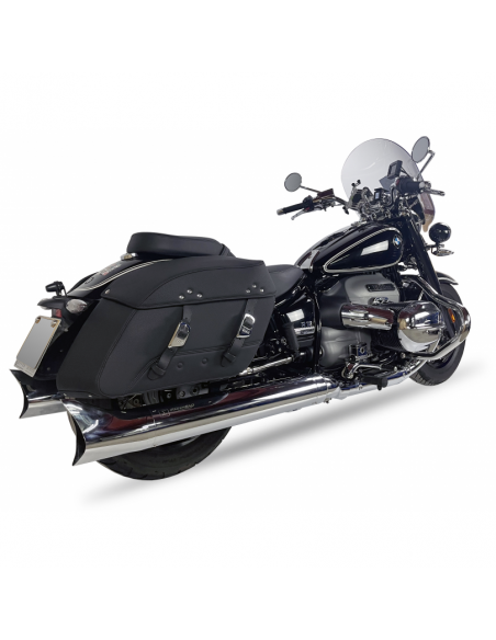 ESCAPE IXIL SLIP ON (LEFT MUFFLER) - IRONHEAD ROUND CHROME