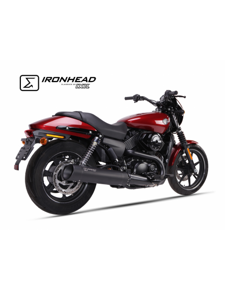 ESCAPE IXIL SLIP ON - IRONHEAD ROUND BLACK ESCAPE IXIL SLIP ON - IRONHEAD ROUND BLACK