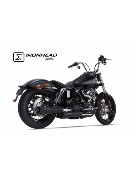 ESCAPE IXIL SLIP ON (UPPER MUFFLER) - IRONHEAD ROUND BLACK