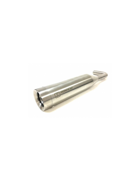 ESCAPE IXIL SLIP ON (RIGHT MUFFLER) - IRONHEAD ROUND MATT INOX