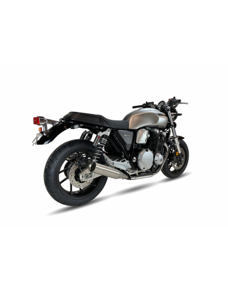 ESCAPE IXIL SLIP ON (RIGHT MUFFLER) - IRONHEAD ROUND MATT INOX