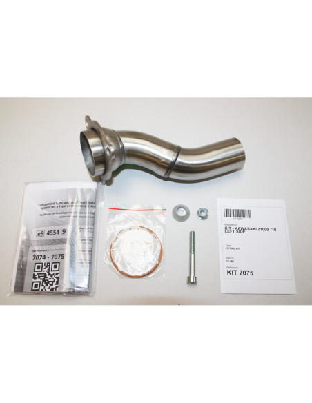 ESCAPE IXIL SLIP ON (LEFT MUFFLER) - HEXOVAL XTREM EVOLUTION