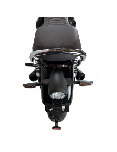 ESCAPE IXIL SLIP ON (LEFT MUFFLER) - IRONHEAD CONICAL BLACK INOX