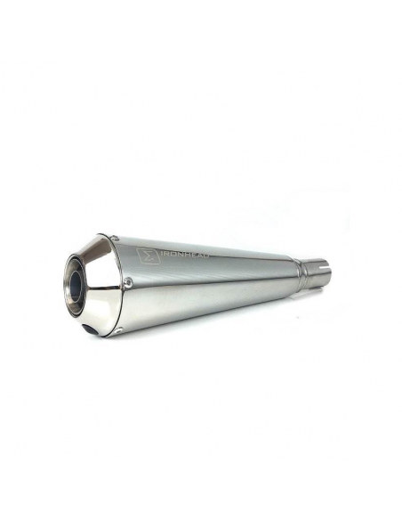 ESCAPE IXIL SLIP ON (LEFT MUFFLER) - IRONHEAD CONICAL INOX