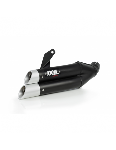 ESCAPE IXIL FULL SYSTEM - DUAL HYPERLOW BLACK XL