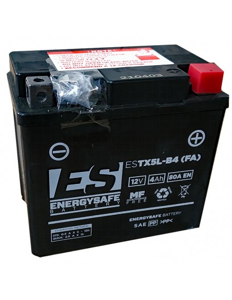 BATERIA ENEGYSAFE TX5L-B4 PRECARGADA