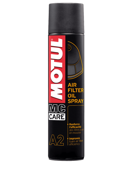 MOTUL MC CARE A2 AIR FILTER OIL SPRAY 400ML