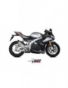 ESCAPE MIVV SR-1 TITANIUM APRILIA RSV4 1100  2021-2024