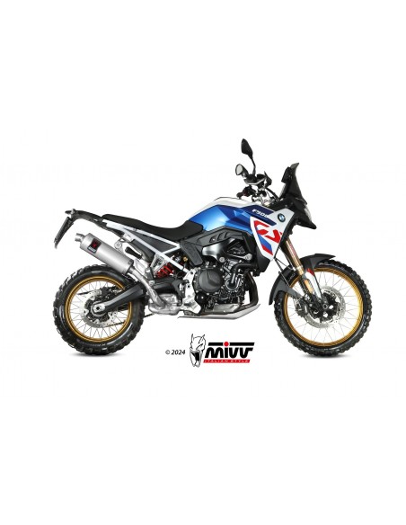 ESCAPE MIVV DAKAR ST. STEEL BMW F 900 GS  2024-2024