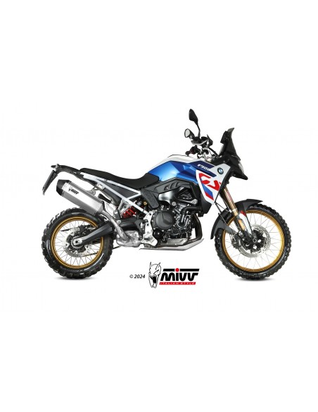 ESCAPE MIVV SPEED EDGE ST. STEEL BMW F 900 GS  2024-2024