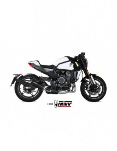 ESCAPE MIVV HR-1 BLACK CF MOTO 700 CL-X  2023-2024