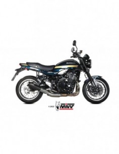 ESCAPE MIVV HR-1 BLACK KAWASAKI Z900 RS  2018-2024