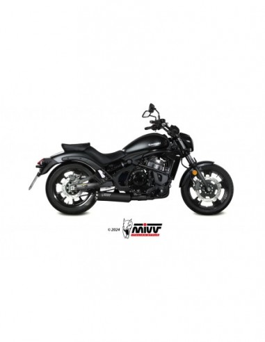 ESCAPE MIVV HR-1 BLACK KAWASAKI VULCAN S  2017-2023