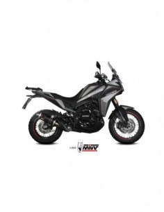 ESCAPE MIVV DAKAR BLACK MOTO MORINI X-CAPE 650  2021-2024