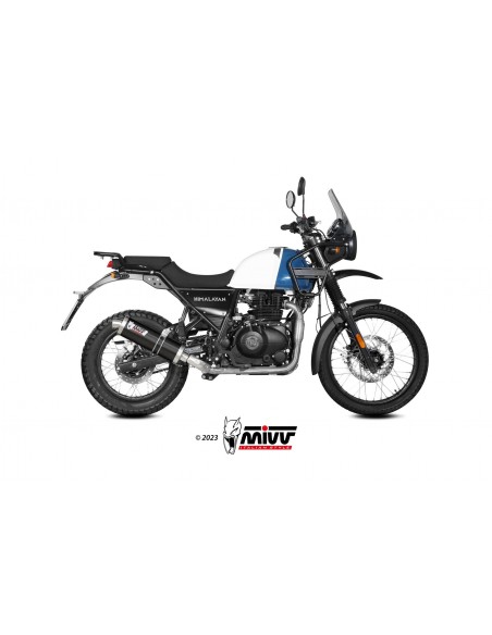 ESCAPE MIVV OVAL BLACK ROYAL ENFIELD SCRAM 411  2022-2024