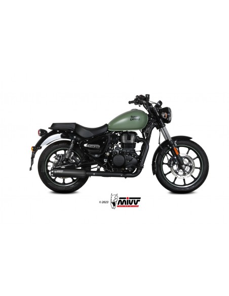 ESCAPE MIVV HR-1 BLACK ROYAL ENFIELD METEOR 350  2021-2024