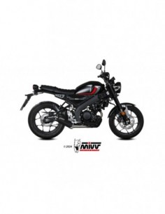 ESCAPE MIVV HR-1 BLACK YAMAHA XSR 125  2022-2024