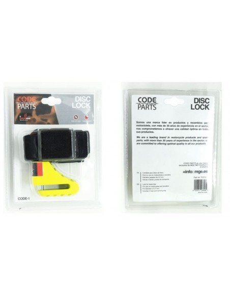 ANTIRROBO CODE DISCO CON FUNDA