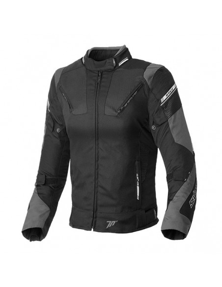 CHAQUETA SD-JR71 RACING NE/GR