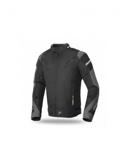 CHAQUETA SEVENTY DEGREES SDJR69 RACING NE/AM