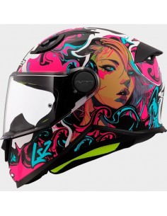 CASCO LS2 FF812 KID CYBERG PURPLE CYAN