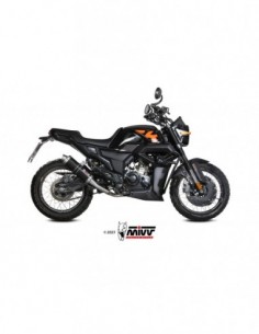 ESCAPE MIVV FULL SYSTEM 1x1 GP BLACK ZONTES ZT 125 GK 2021-2024