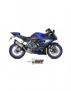 ESCAPE MIVV FULL SYSTEM 2x1 SR-1 TITANIUM YAMAHA YZF R7 2022-2024