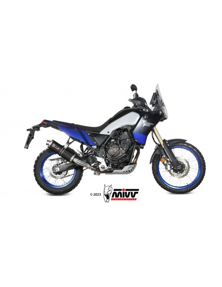 ESCAPE MIVV SLIP-ON OVAL TITANIUM YAMAHA Ténéré 700 2019-2024