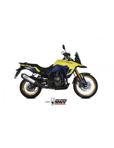 ESCAPE MIVV SLIP-ON SPEED EDGE ST. STEEL SUZUKI V-STROM 800 SE 2023-2025