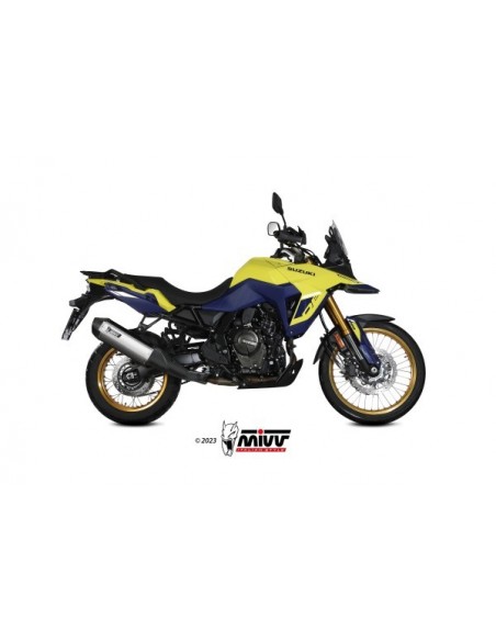 ESCAPE MIVV SLIP-ON SPEED EDGE ST. STEEL SUZUKI V-STROM 800 SE 2023-2025