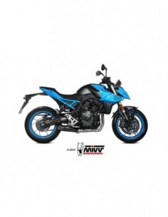 ESCAPE MIVV FULL SYSTEM 2x1 X-M5 BLACK SUZUKI GSX-8S 2022-2024