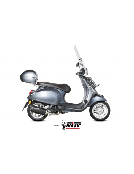 ESCAPE MIVV FULL SYSTEM 1x1 MOVER BLACK PIAGGIO VESPA SPRINT 150 3V 2021-2024