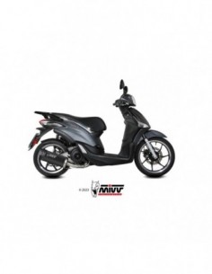 ESCAPE MIVV FULL SYSTEM 1x1 MOVER BLACK PIAGGIO LIBERTY 125 2019-2024