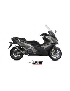 ESCAPE MIVV SLIP-ON GPpro BLACK KYMCO AK550 2021-2024