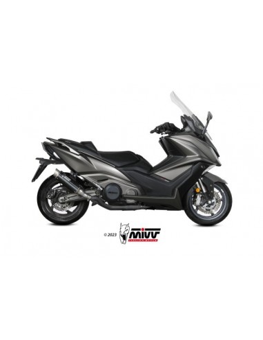 ESCAPE MIVV SLIP-ON GPpro BLACK KYMCO AK550 2021-2024