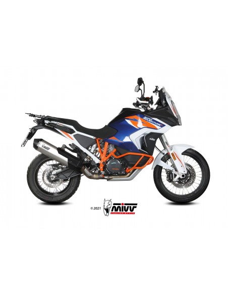 ESCAPE MIVV SLIP-ON SPEED EDGE TITANIUM KTM 1290 SUPER ADVENTURE / R / S / T 2021-2024