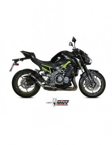 ESCAPE MIVV SLIP-ON MK3 BLACK KAWASAKI Z900 A2 (35 KW / 70 KW) 2017-2024