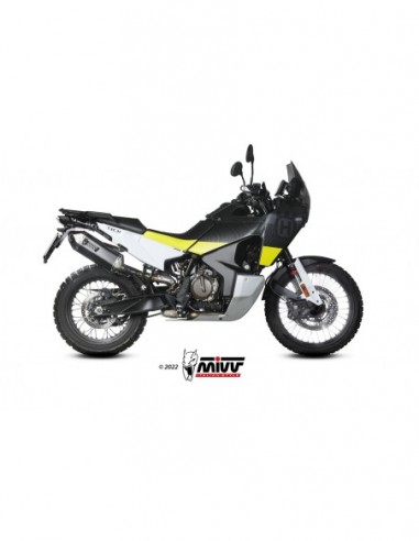 ESCAPE MIVV SLIP-ON SPEED EDGE BLACK HUSQVARNA NORDEN 901 2022-2024