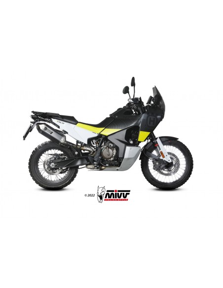ESCAPE MIVV SLIP-ON SPEED EDGE BLACK HUSQVARNA NORDEN 901 2022-2024