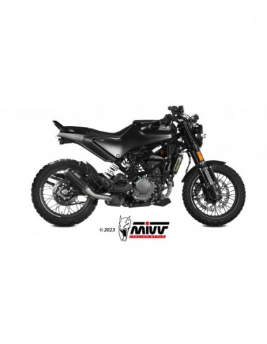 ESCAPE MIVV SLIP-ON MK3 CARBON HUSQVARNA SVARTPILEN 125 2021-2023