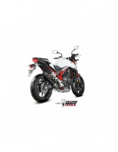 ESCAPE MIVV SLIP-ON OVAL CARBON with carbon cap HONDA CB750 HORNET 2023-2024